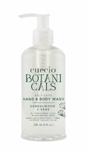 BOTANICALS HYDRATING HAND & BODY WASH SANDALWOOD + SAGE 8oz.